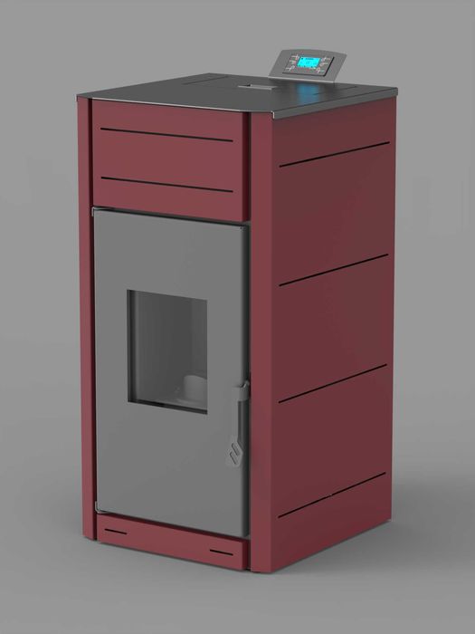 Centrala pe peleti Mareli compacta Matera 12, 18, 24kW - AUTOCURATARE