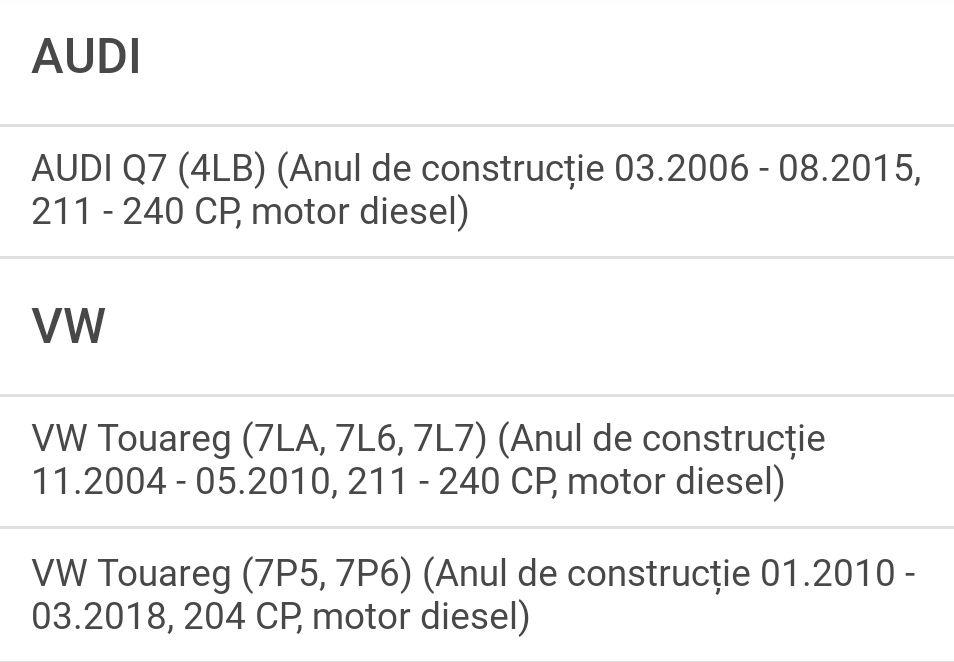 Electromotor Audi Q7 4LB 2006 - 2015 Starter Volkswagen Touareg  7LA, 7L6, 7L7 ,2004 - 2018, 7P5, 7P6  PRODUS  NOU  IN  OFERTA