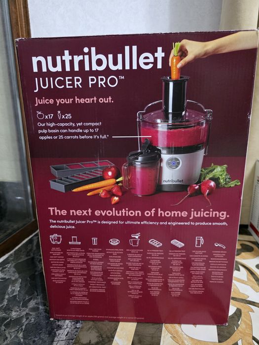 Соковыжималка Nutribullet NBJ200G каробка очилмаган !!!
