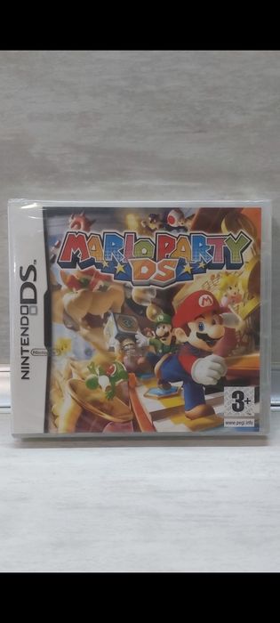 Фабрично ЗАПЕЧАТАНА Mario Party DS (Nintendo DS) | СРЕБРИСТА ЛЕНТА | НОВА Factory Sealed (PAL)