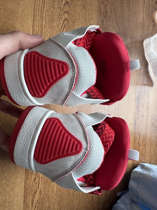 Lanvin Curb Sneakers roșii