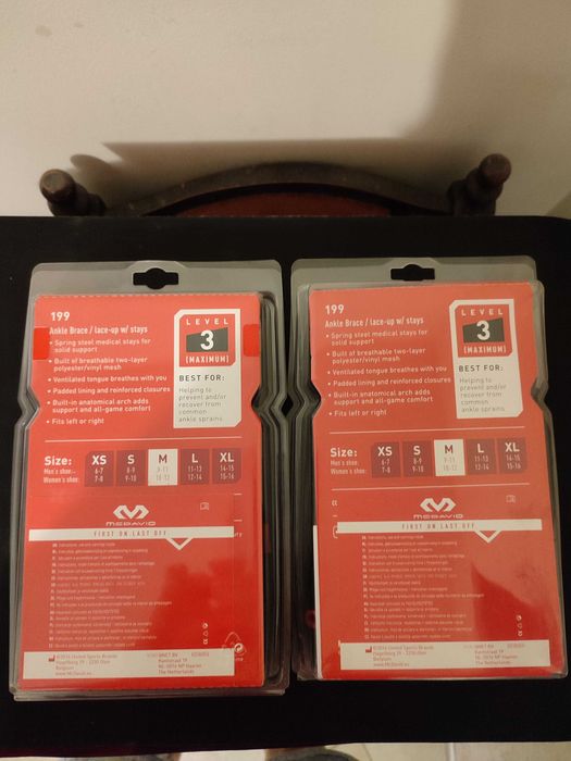 Предлагам к-т олекотени ортези за глезени McDavid