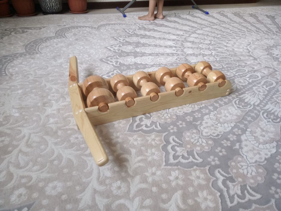 Массажер деревянный