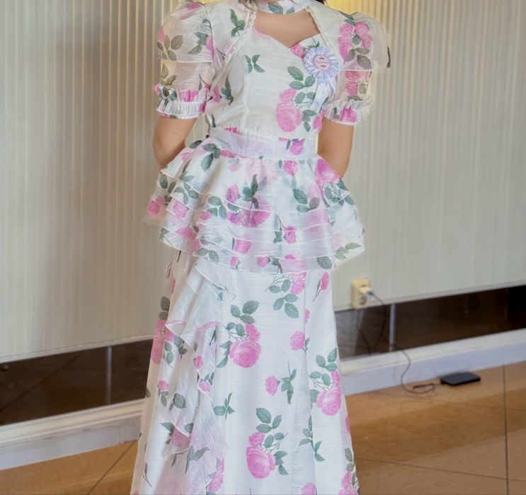 Платье вечерние, длинное