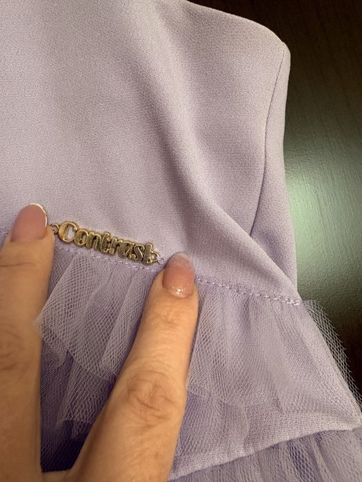 Детска рокля Contrast