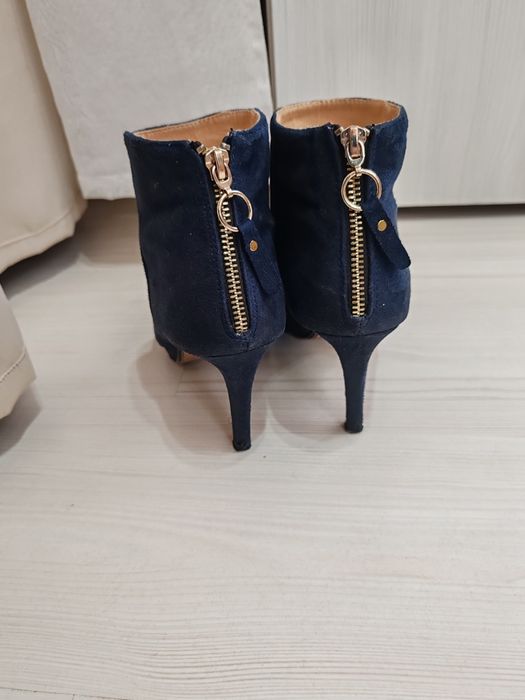 Botine blu Fashion Style