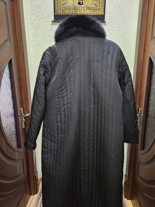 Женский зимний плащ