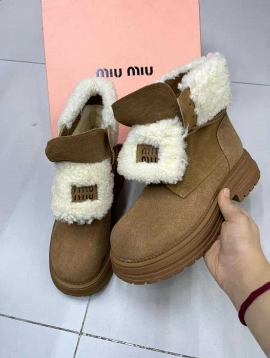 Женские ботинки Miu Miu