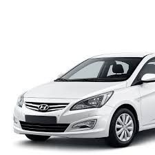 Решетка переднего бампера Hyundai Accent / Solaris