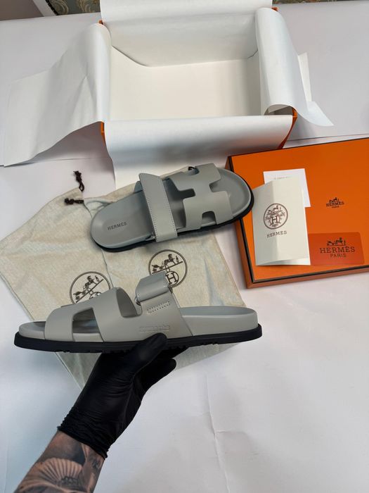 *PREMIUM* Papuci Hermès , Full Box, Mărimi 35/41 , 100% Piele Naturală