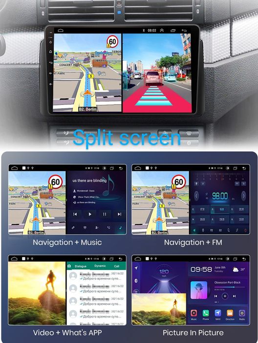 Navigatie Android dedicata BMW E46 M3 (1998-2006)