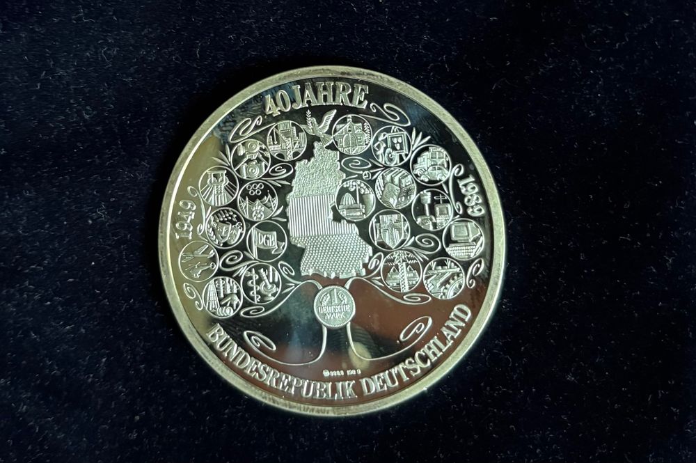 Monede de argint puritate 999