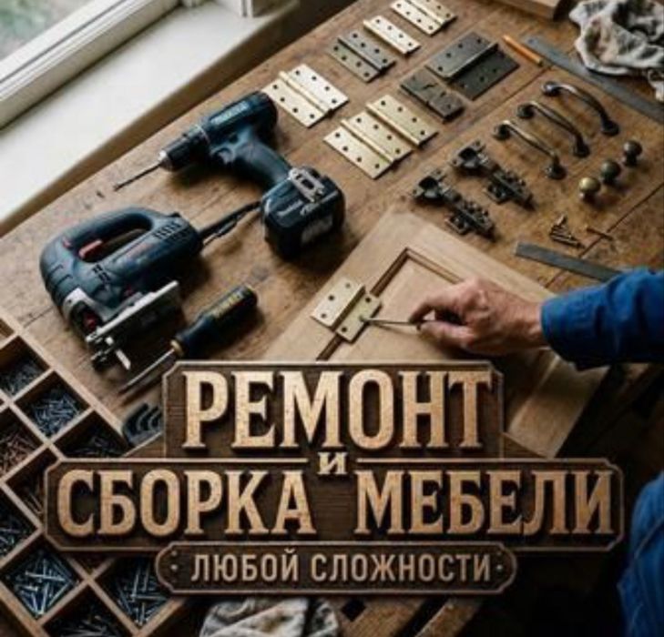 Сборка разборка мебели
