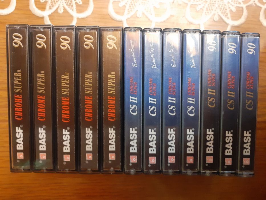 12 casette BASF CSll chrom