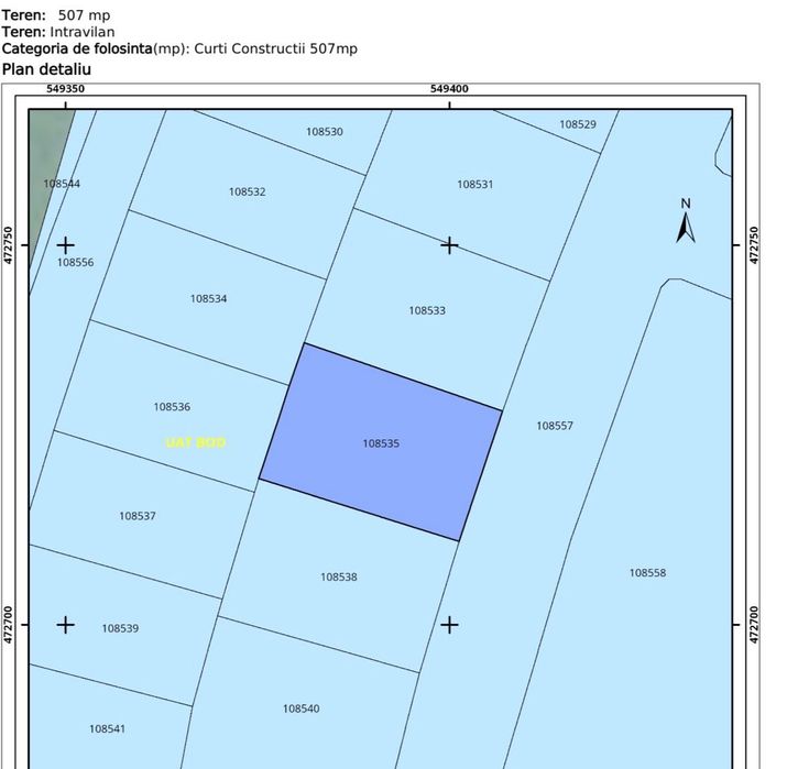 Teren curți constructii