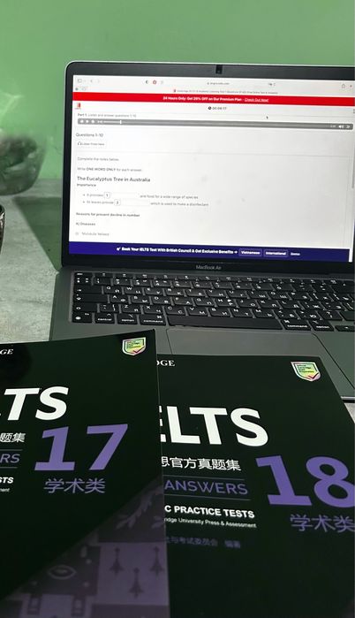 ielts book practice
