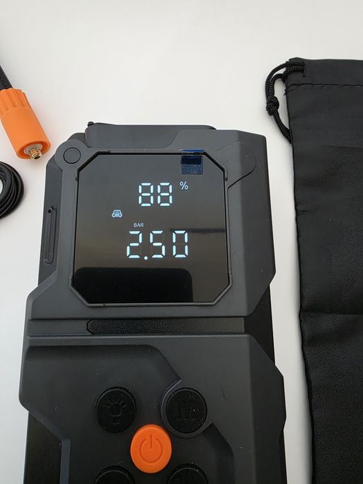 компрессор, jump-starter, powerbank