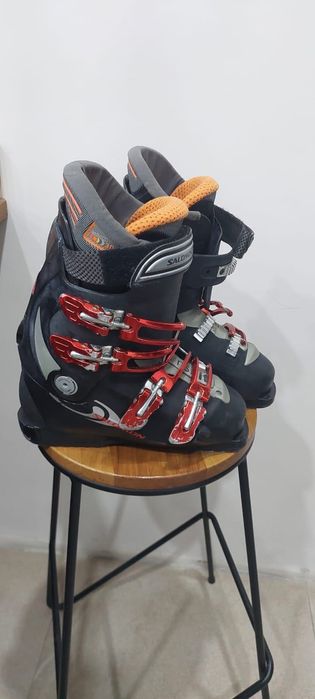 Schi Atomic 4R pentru copii cu clăpari Solomon