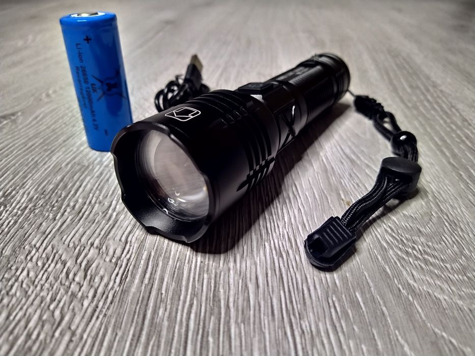 Lanterna Profesionala cu led tip laser mmc-m168-2, Camping, Vanatoare