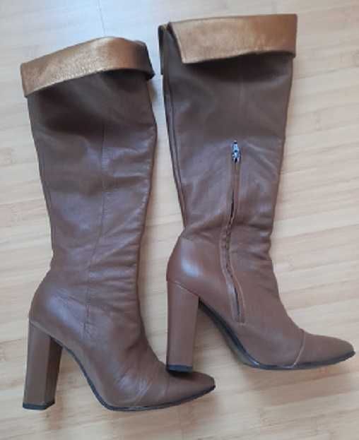 cizme inalte de piele naturala marimea 39