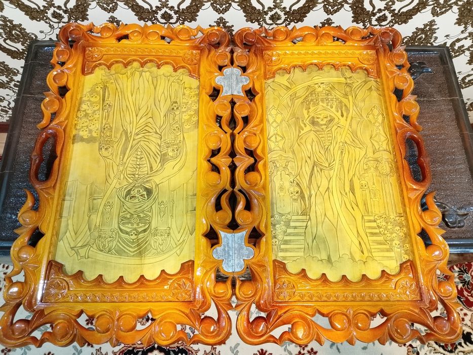 Нарды ручной работы