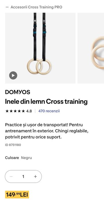 Pachet Fitness - Gornation + Domyos