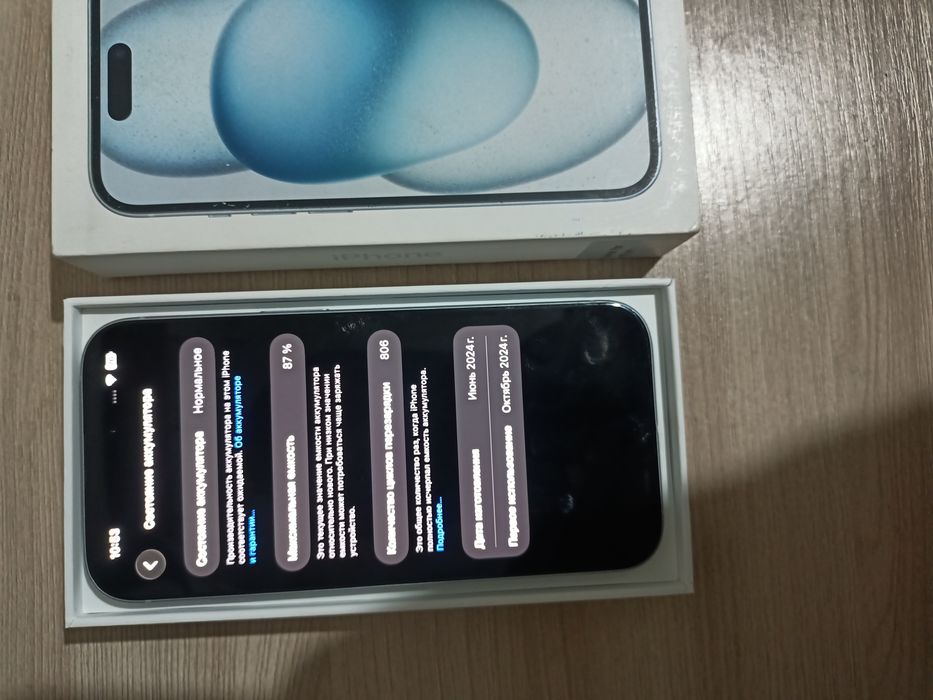 Продам айфон 15 128гб