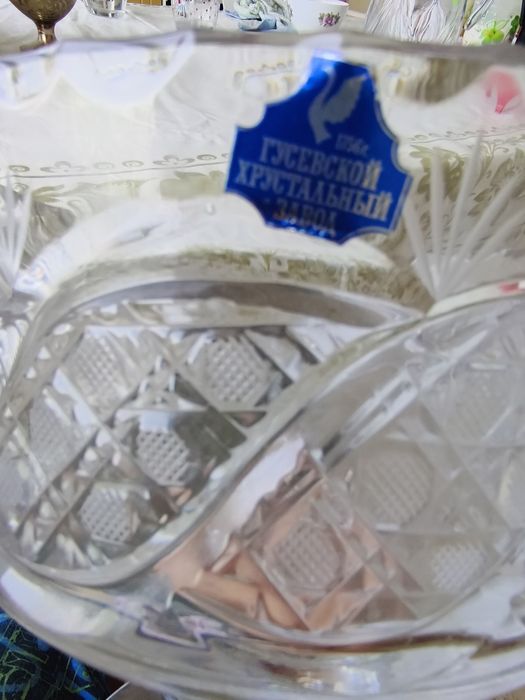 Хрустальные посуды отличного качество