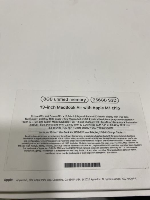 Macbook Air m1 Yangi #new