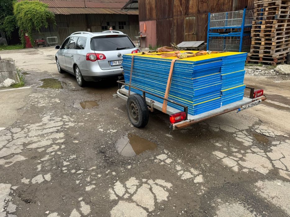 panouri galbene ( doka ), ideale pentru cofrat + remorca