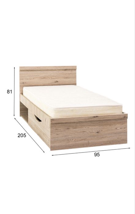 Кровать односпальная