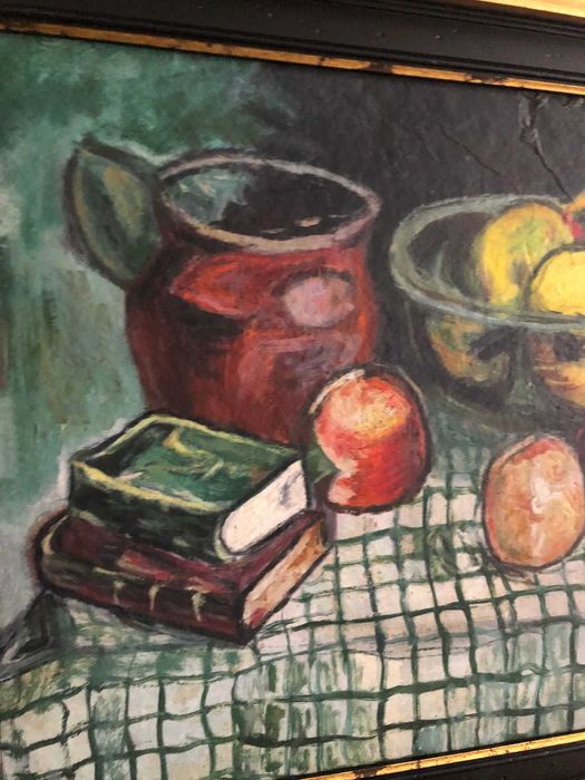 Tablou vechi,pictura in ulei!