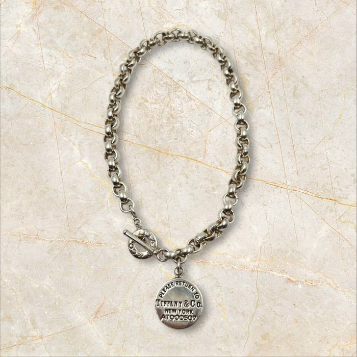 Tiffany & Co сребърен ланец 169гр