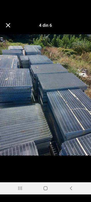 Gratare zincate la diferite dimensiuni debitam la dimensiunea dorită d
