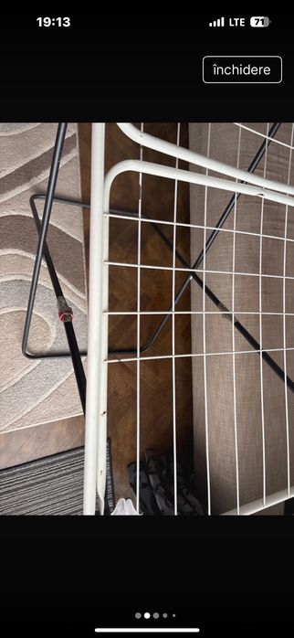 Vând suport de uscat rufele