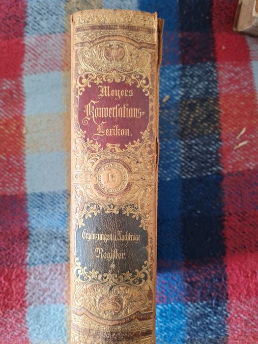 Enciclopedie germană Meyers Konversations-Lexikon 1897