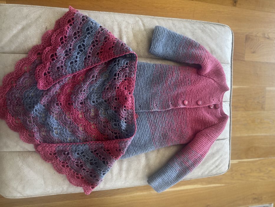 Pardesiu din lana cu sal pentru copii