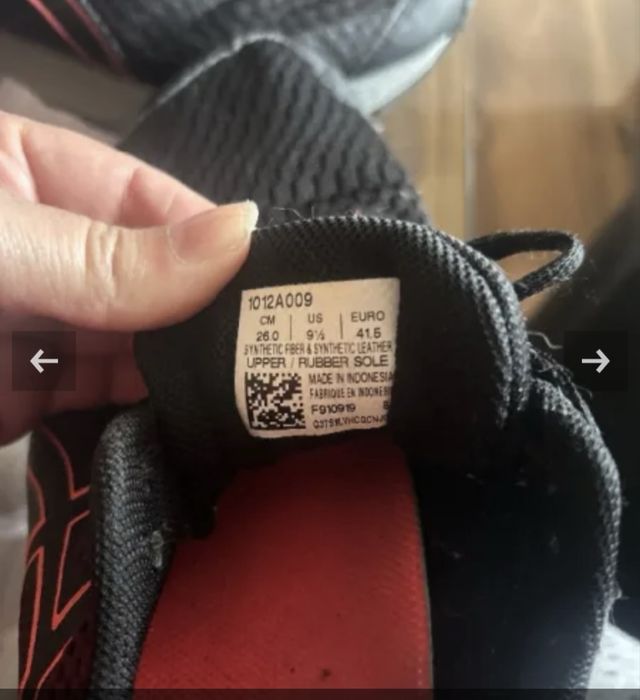 Маратонки ASICS GORE-TEX-оргинални