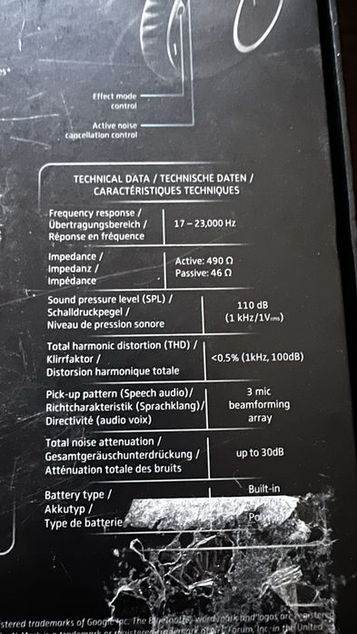 Sennheiser PXC 550 Bluetooth Слушалки