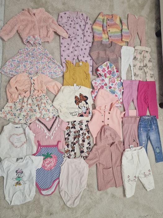 Lot fetite marimea 80 (34 pcs)