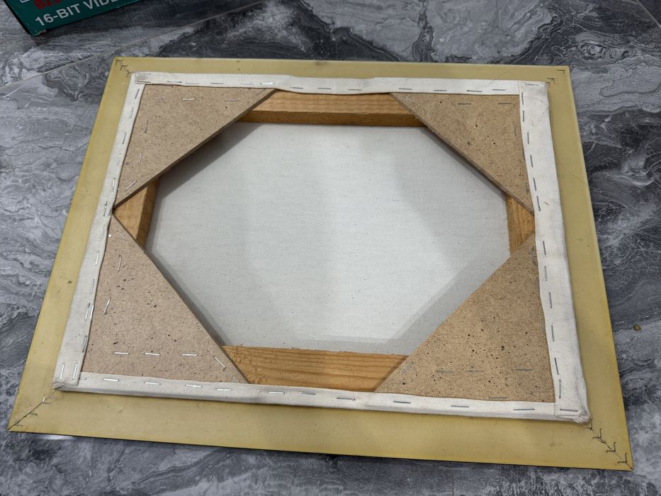 Подрамник и холст