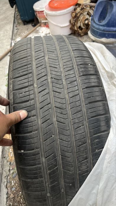 Летние резины 215.50 R 17 состояние как на фото
