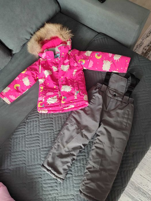 Зимний костюм для девочки