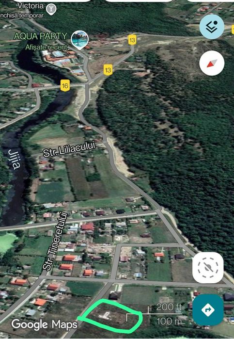 1000mp Teren intravilan Victoria,Iași, zona superbă la 15 min de Copou