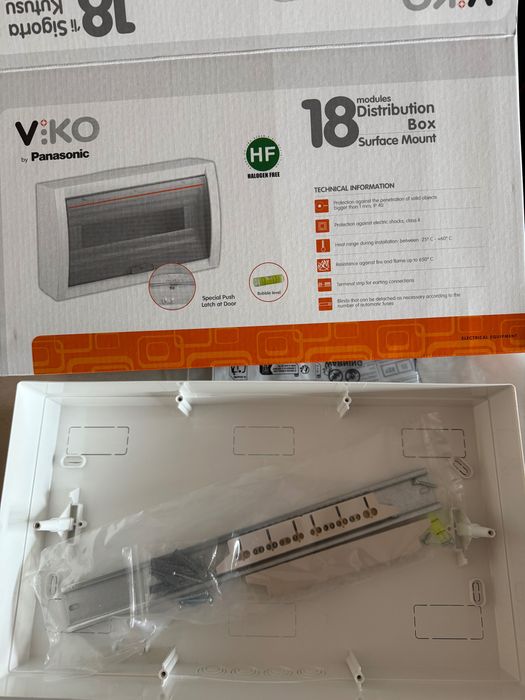 партаментно табло Viko by Panasonic За външен монтаж 18 модула