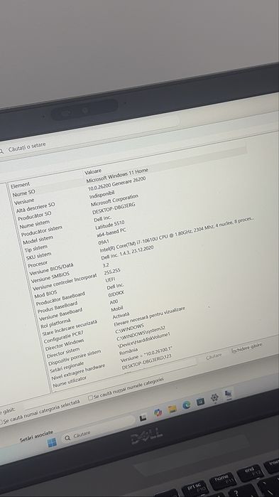 Vând Dell Latitude 5510