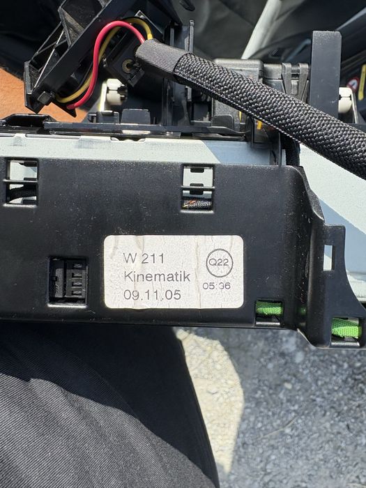 Управление подгрев и обдухване W211