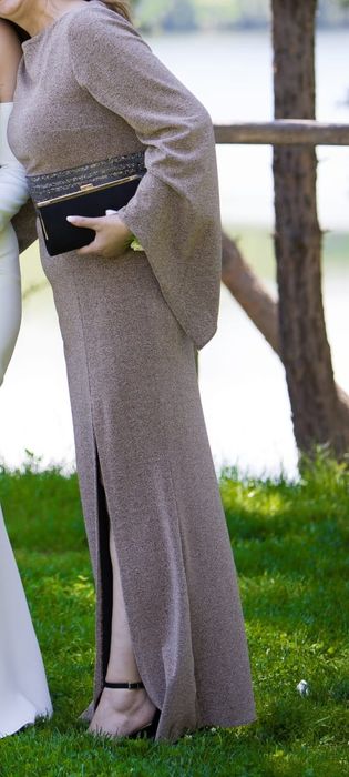 Vand rochita ocazii,lurex nisip.