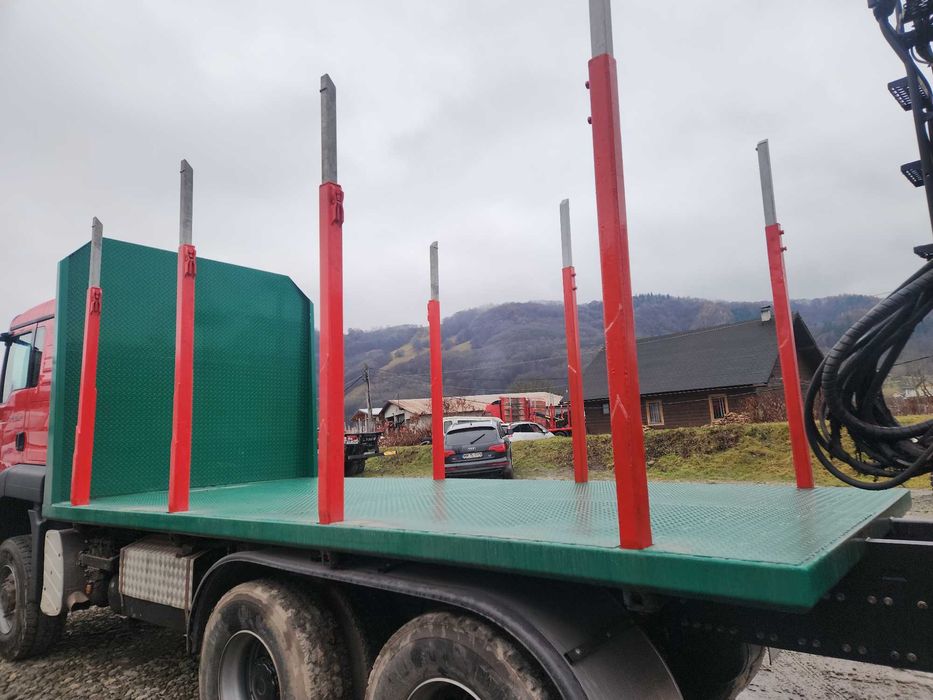 6x6 Forestier cu macara, piese macarale