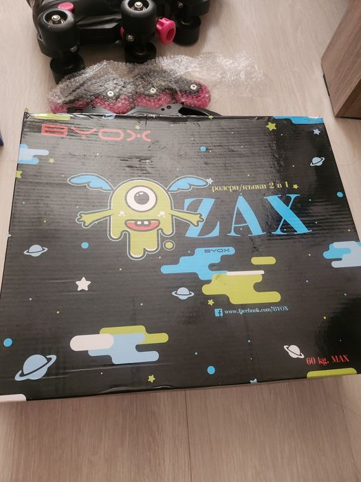 Кънки 2в1 byoxКънки 2в1 BYOX 34-37 номер